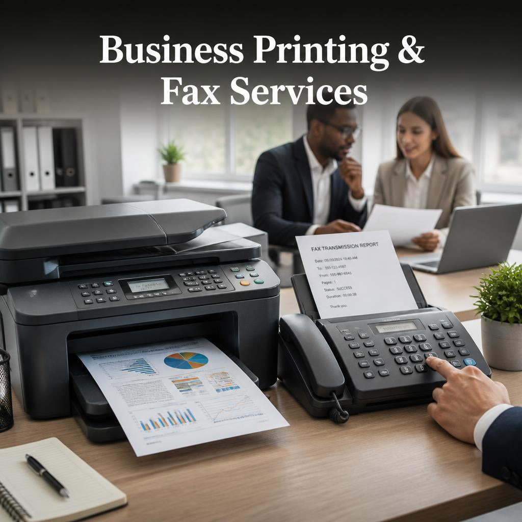 Printing and Fax Services: Essential Business Tools for a Modern Workplace